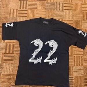 Amiri 22 logo Black Graphic Men's Shirt